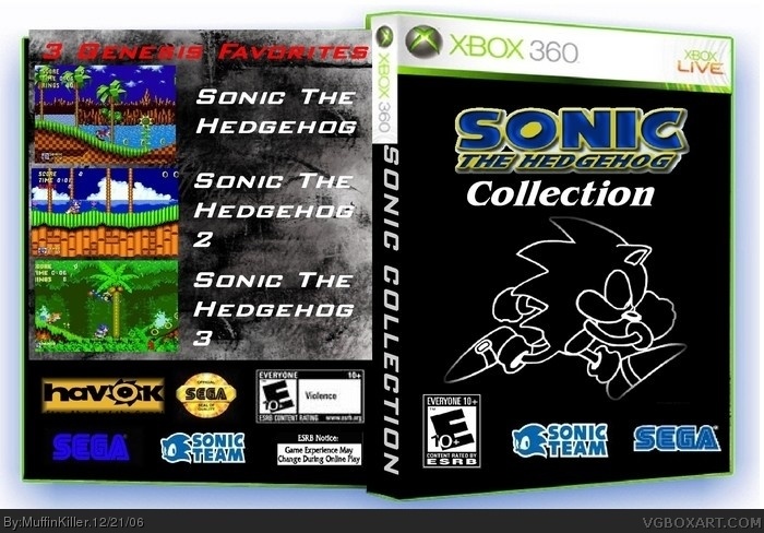 Sonic Collection box art cover