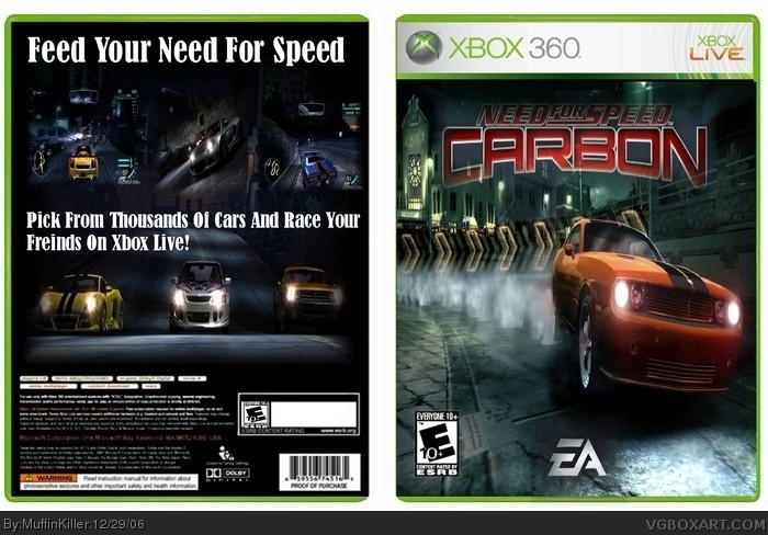 Need for Speed: Carbon box art cover