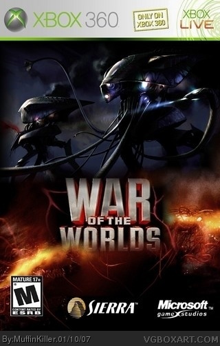 War Of The Worlds:The Official Game Of The Movie box art cover