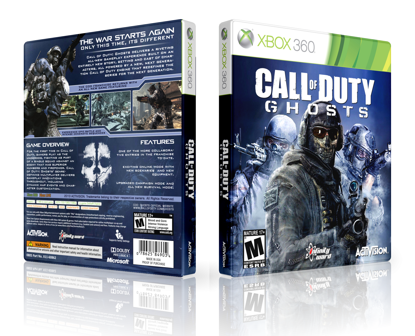 Call of Duty: Ghosts box cover