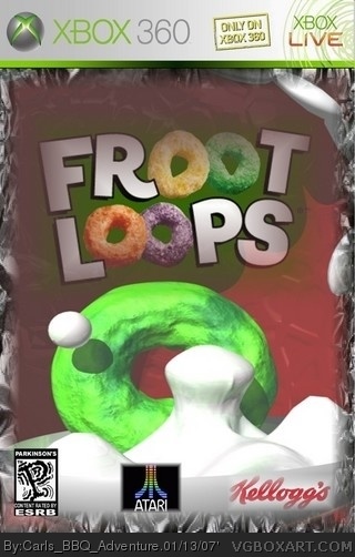 Froot Loops Combat Unevolved: Poop Loops That Suck box art cover