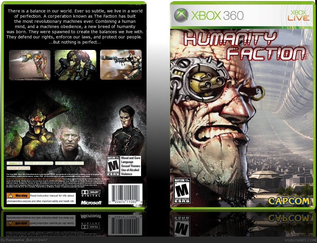 Humanity Faction box cover