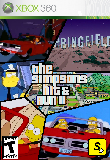 The Simpsons: Hit & Run 2 box cover