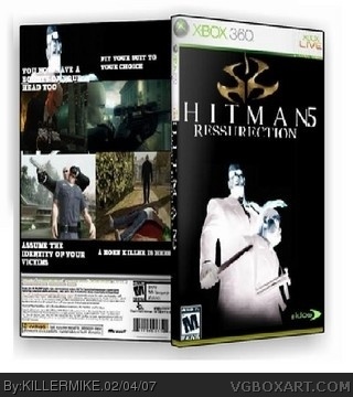 Hitman: Ressurection box cover