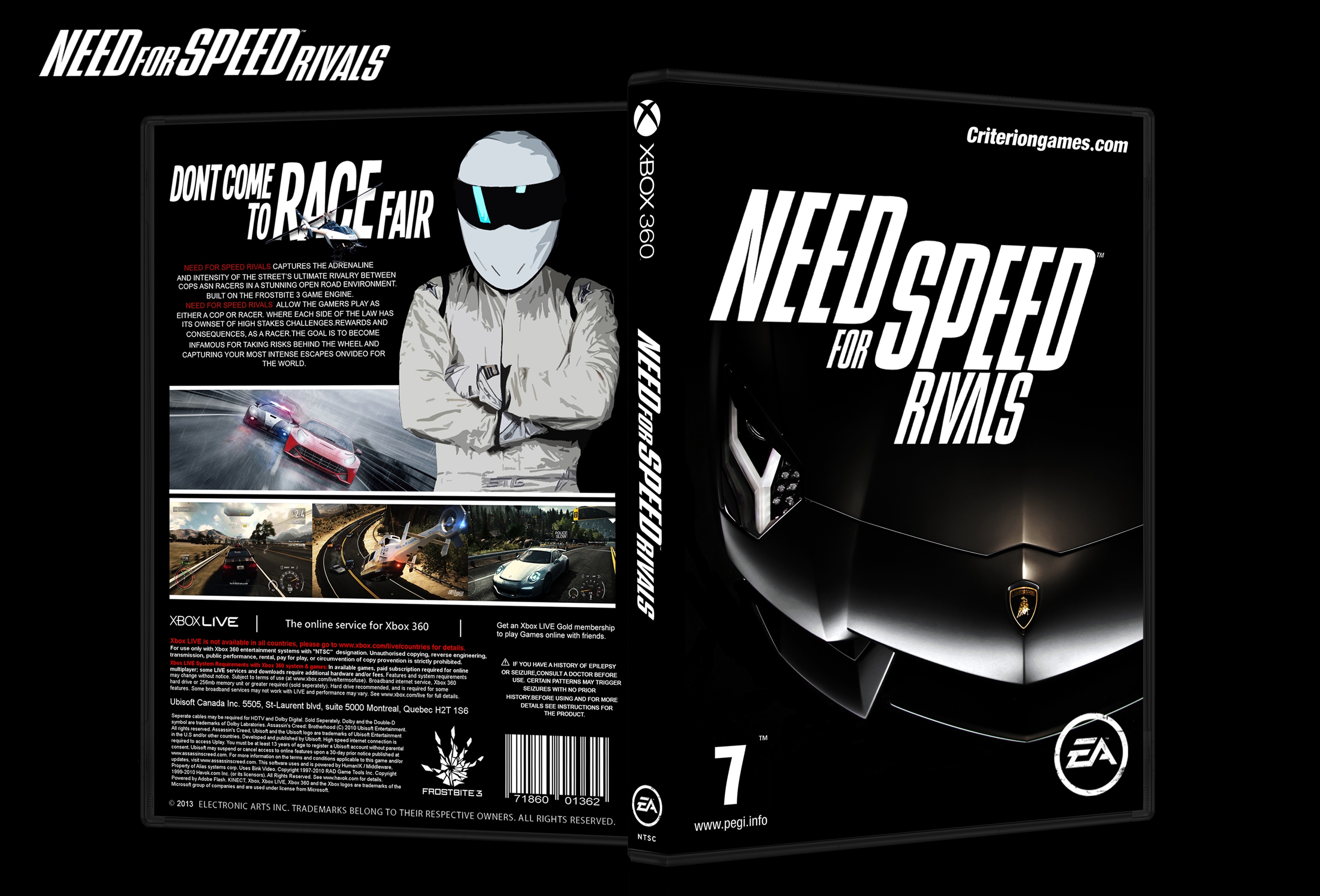 Need For Speed : Rivals box cover