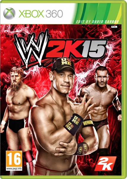 WWE 2K15 box art cover
