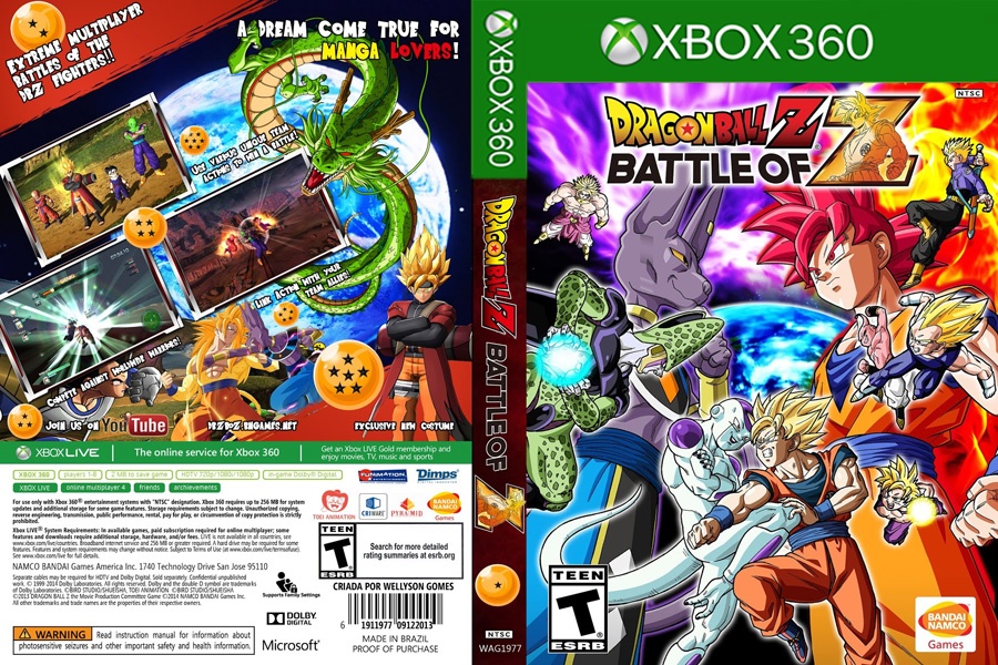 Dragon Ball Z: Battle of Z box cover