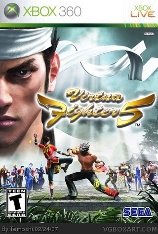 Virtua Fighter 5 box art cover