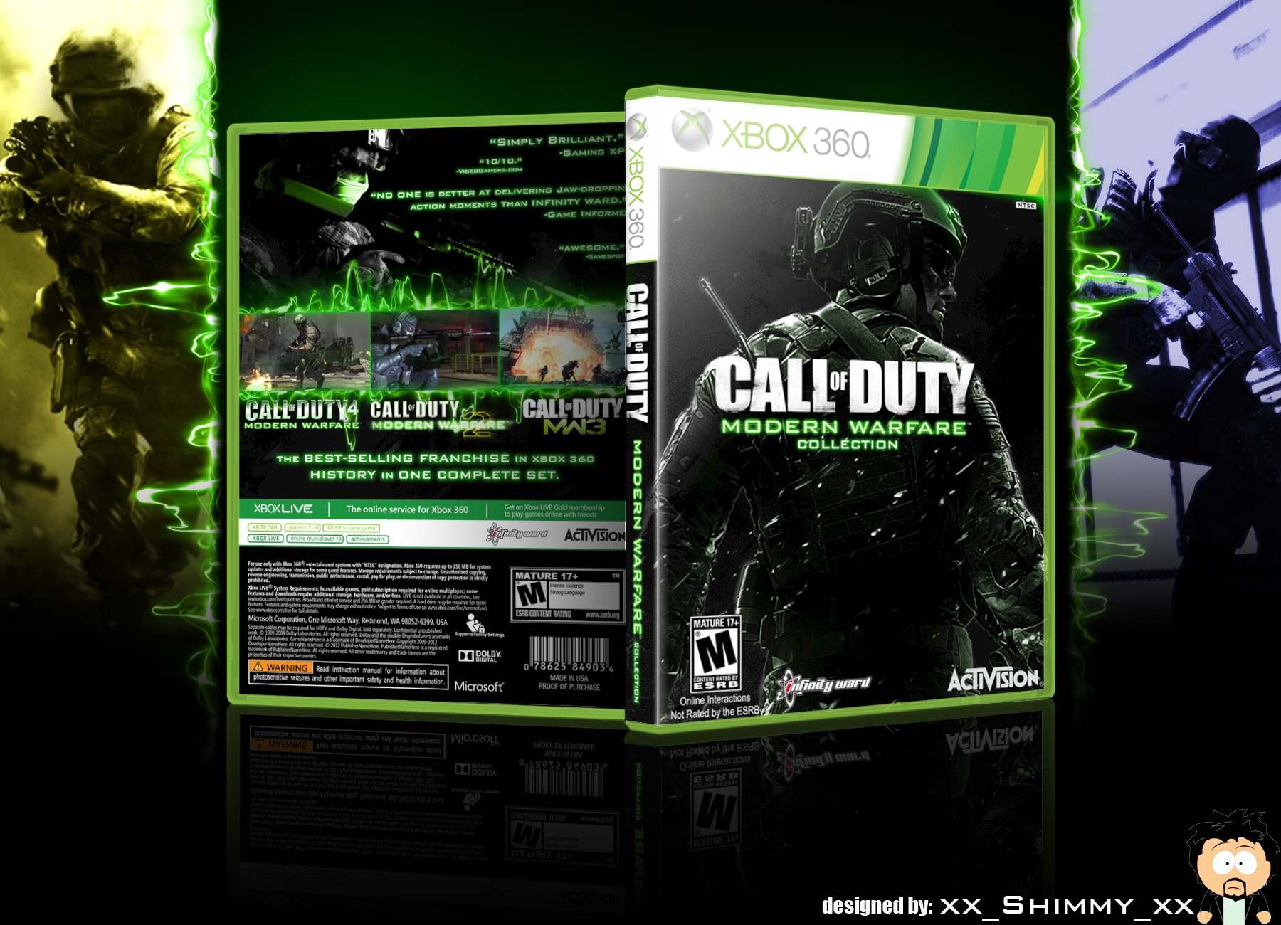 Call of Duty: Modern Warfare Collection box cover