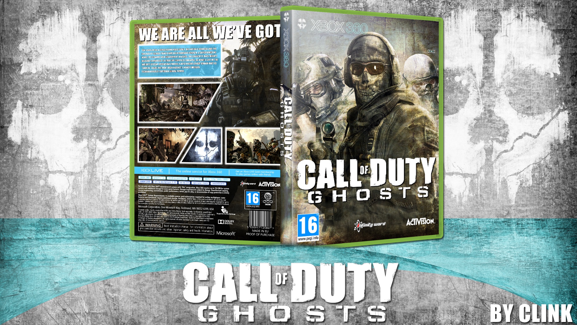Call Of Duty: Ghosts box cover