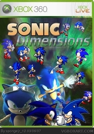 Sonic Dimensions box cover