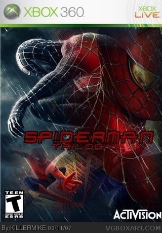 SpiderMan Trilogy box cover