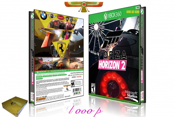 Forza Horizon 2 box art cover