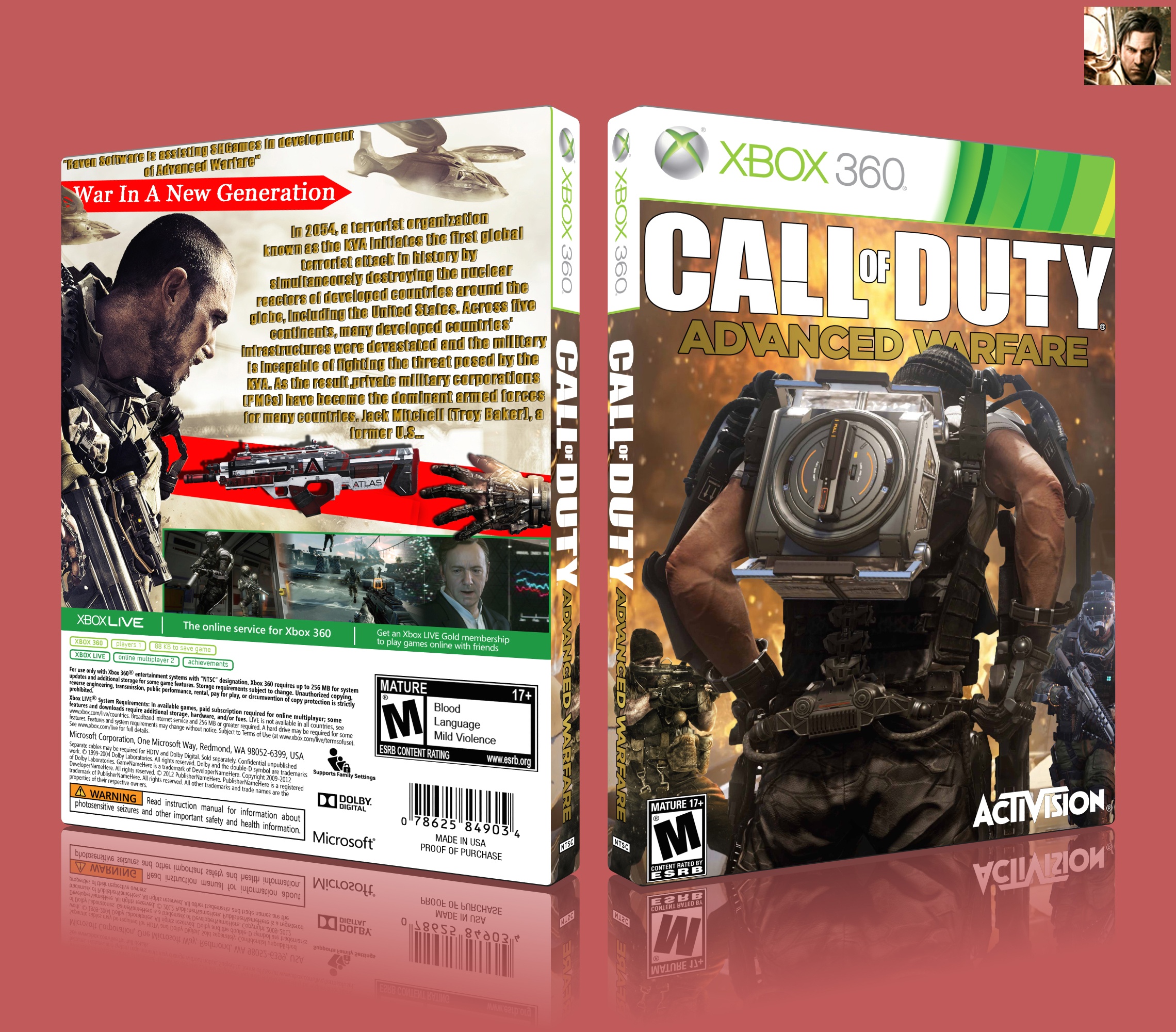Call of Duty Advanced Warfare box cover
