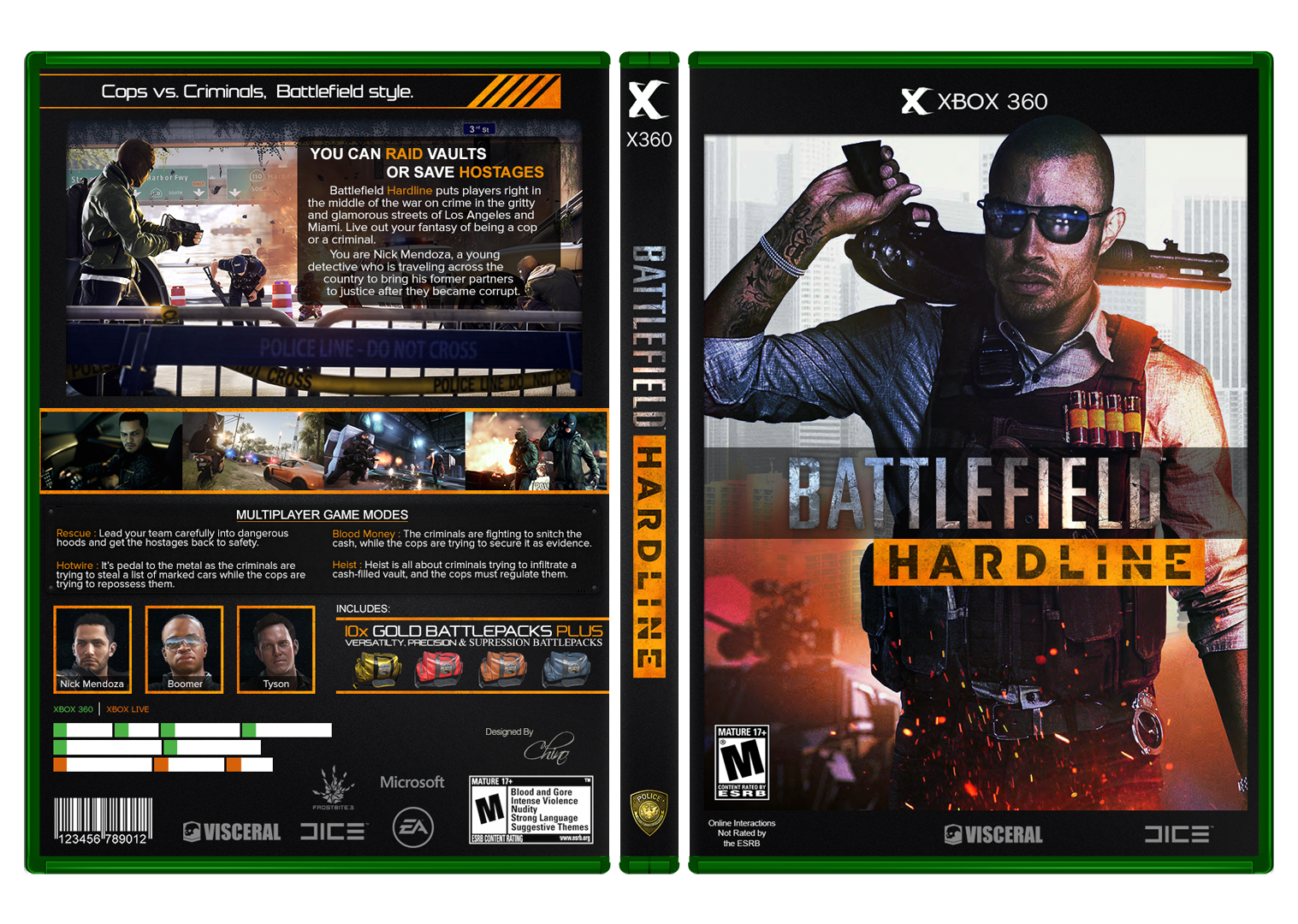 Battlefield HardLine box cover