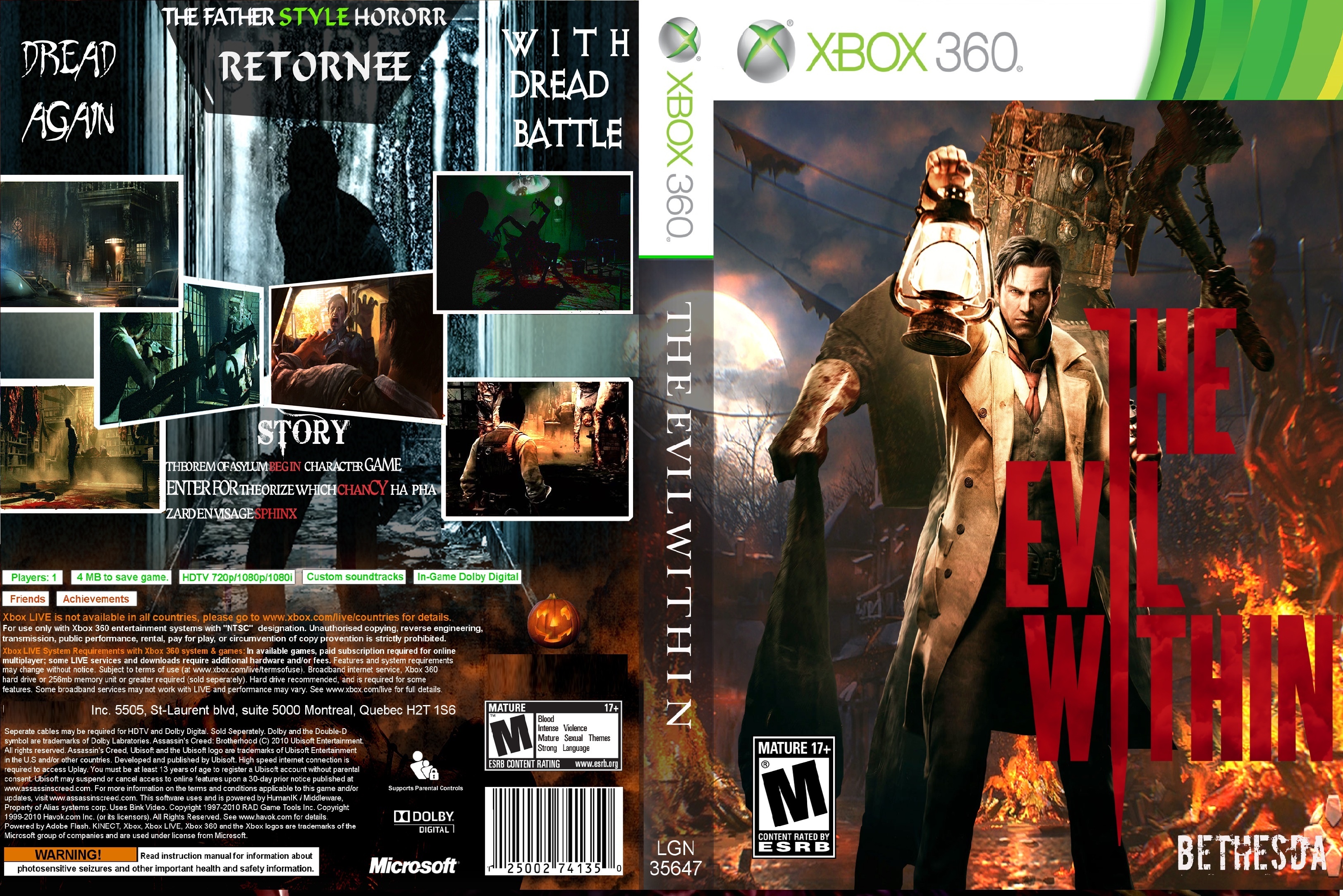 The Evil Within box cover