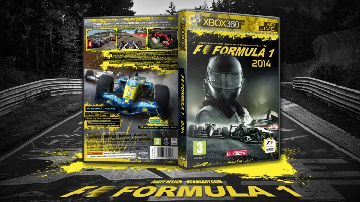 F1 2014 box art cover