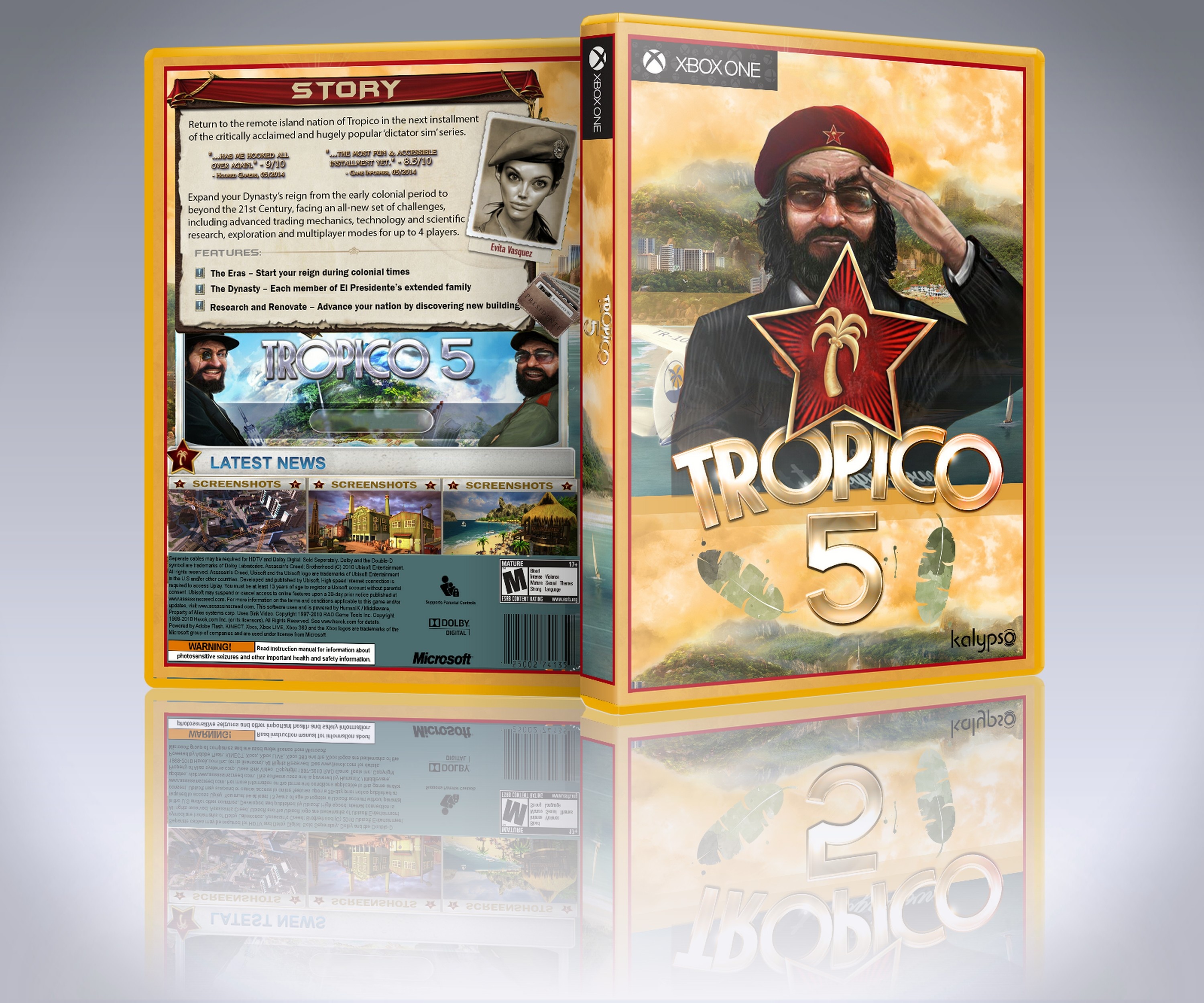 Tropico 5 box cover