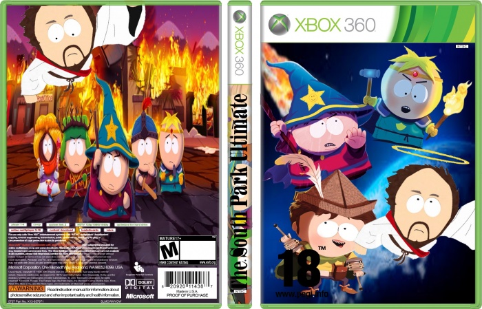 The south park ultimate box art cover