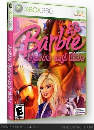 Barbie Horse and Ride box cover