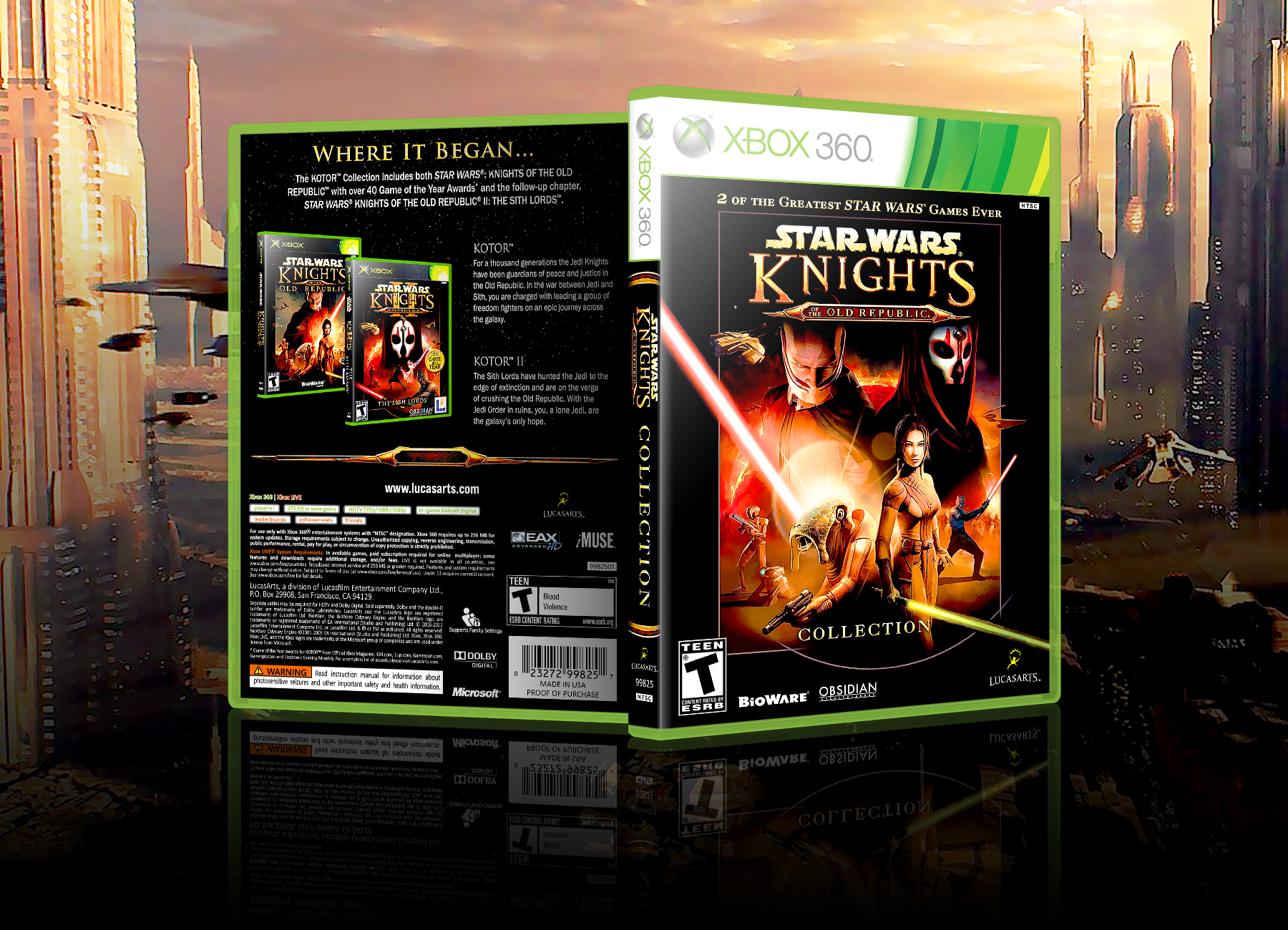 Star Wars: KOTOR Collection box cover