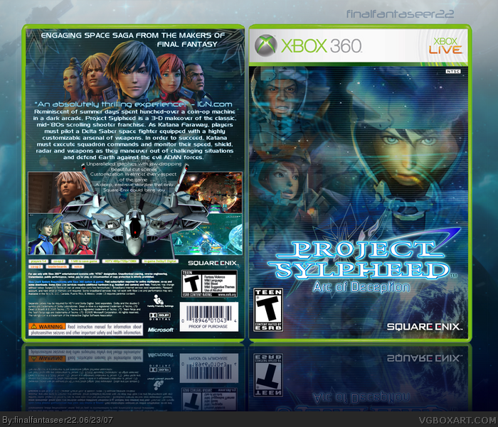 Project Sylpheed box art cover