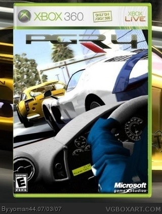 Project Gotham Racing 4 box cover