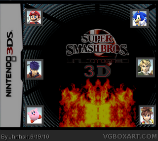 Super Smash Bros Unlimited 3D box cover
