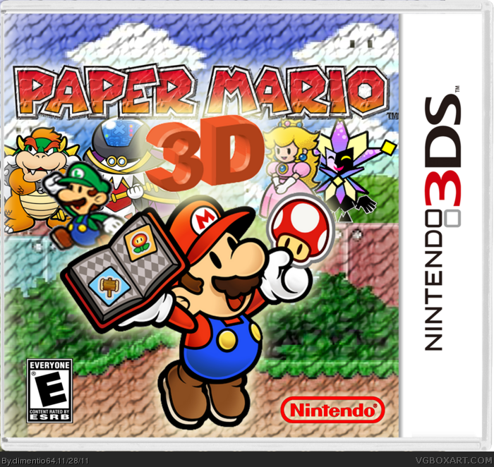Paper Mario box art cover