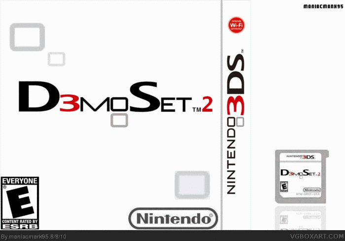 Nintendo 3Ds Demos box art cover