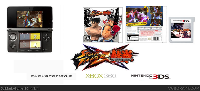 Street Fighter X Tekken box art cover