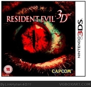 Resident Evil 3D box cover