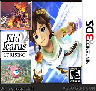 Kid Icarus: Uprising box cover
