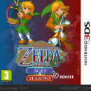 The Legend of Zelda : Oracle of Ages & Seasons 3D Box Art Cover