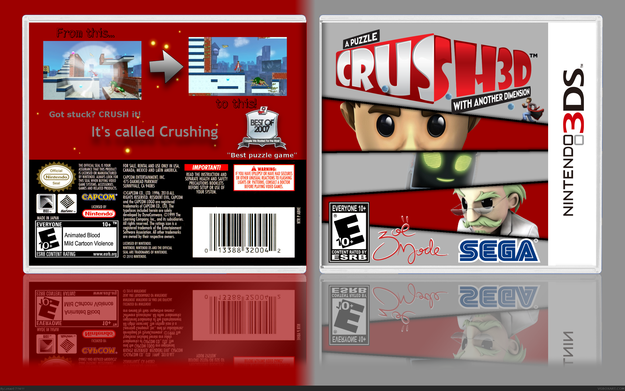 Crush 3D box cover