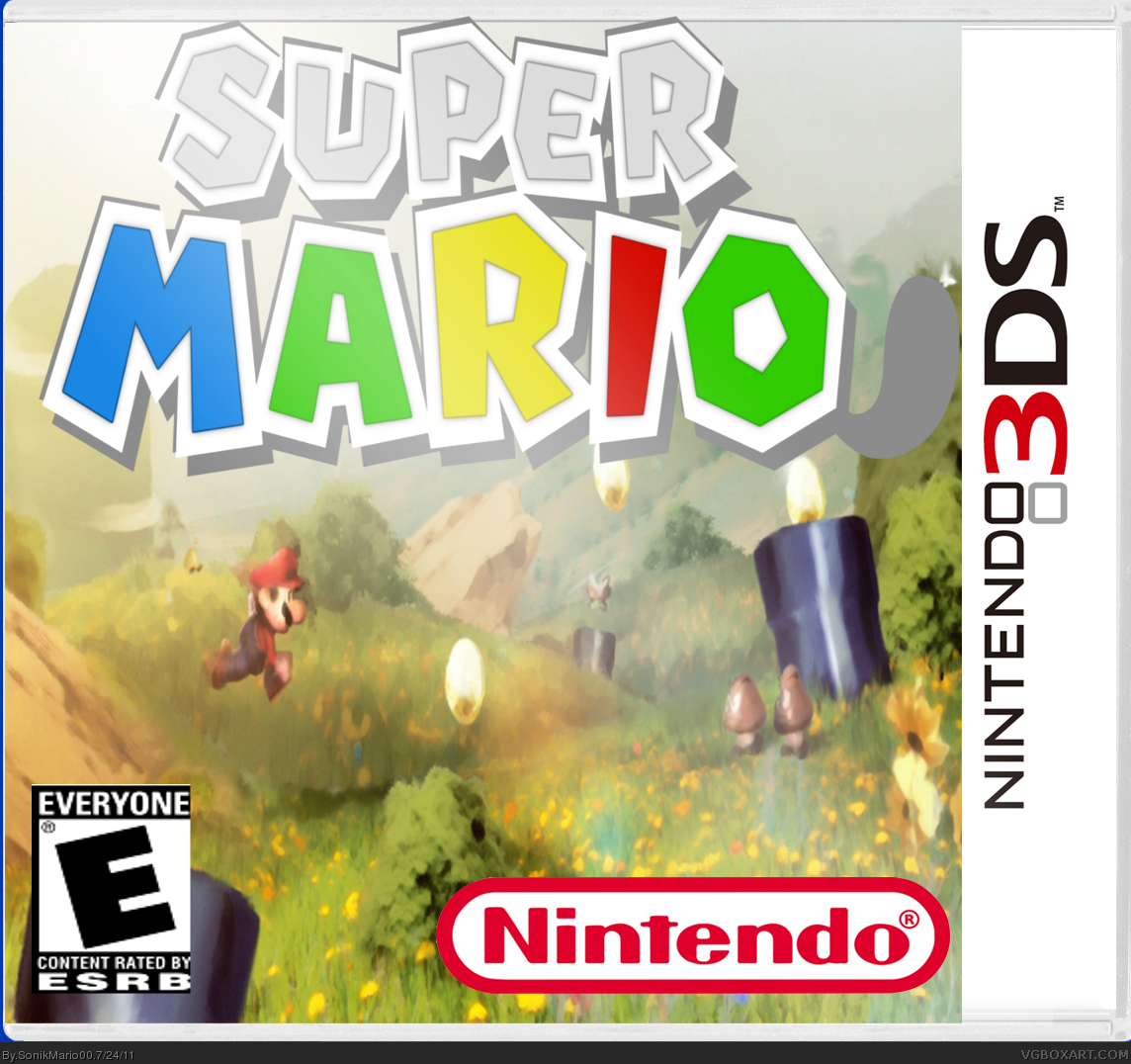 Super Mario 3D box cover