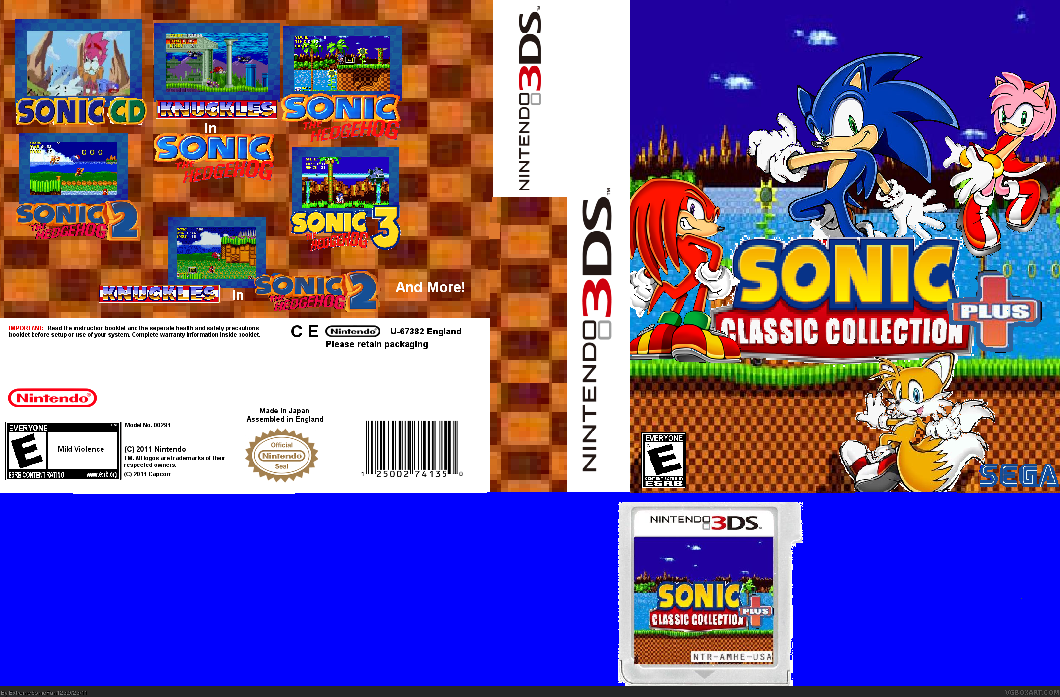 Sonic Classic Collection Plus box cover