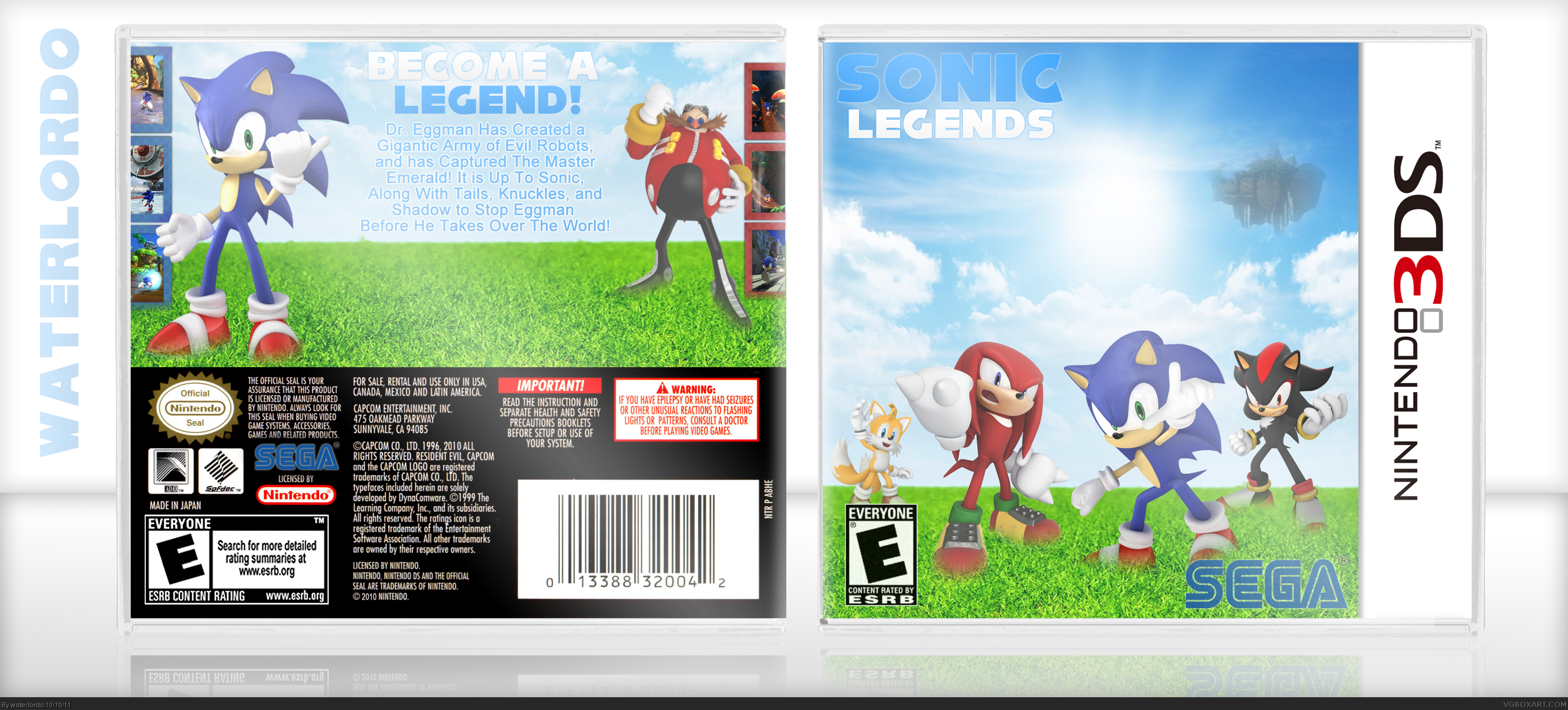 Sonic Legends box cover