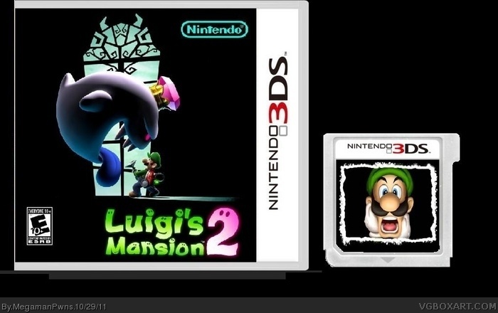 Luigi's Mansion 2 box art cover