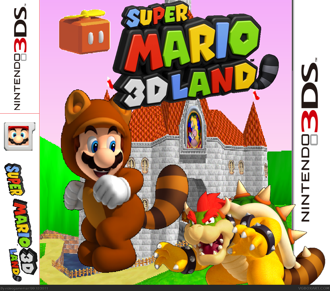 Super Mario 3D Land box cover