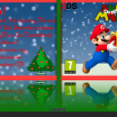 Super Christmas Mario Box Art Cover