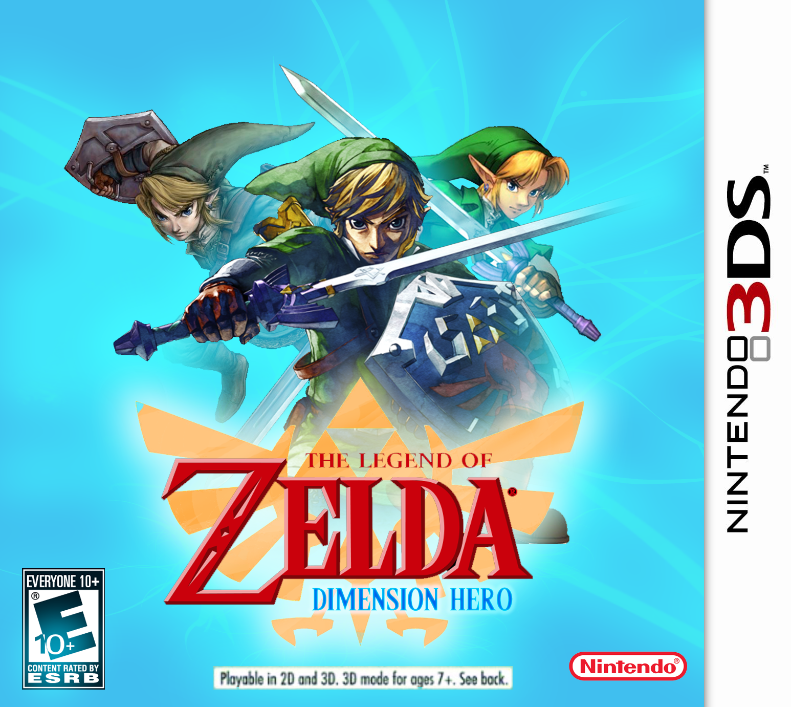The Legend of Zelda: Dimension Hero box cover