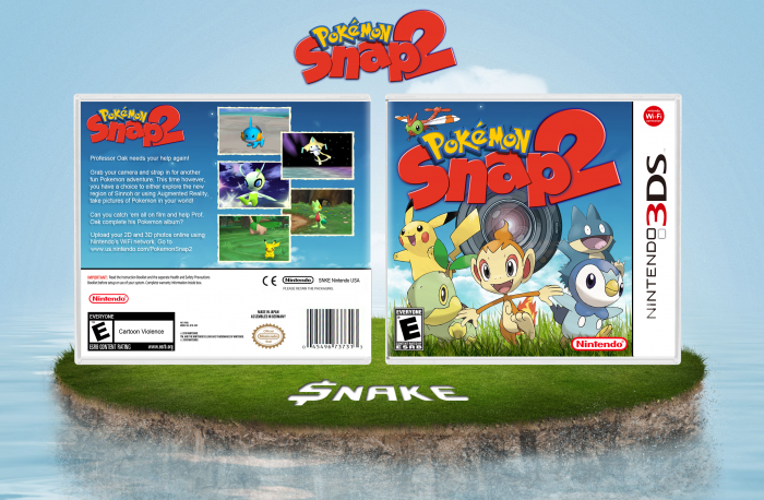 Pokemon Snap 2 box art cover