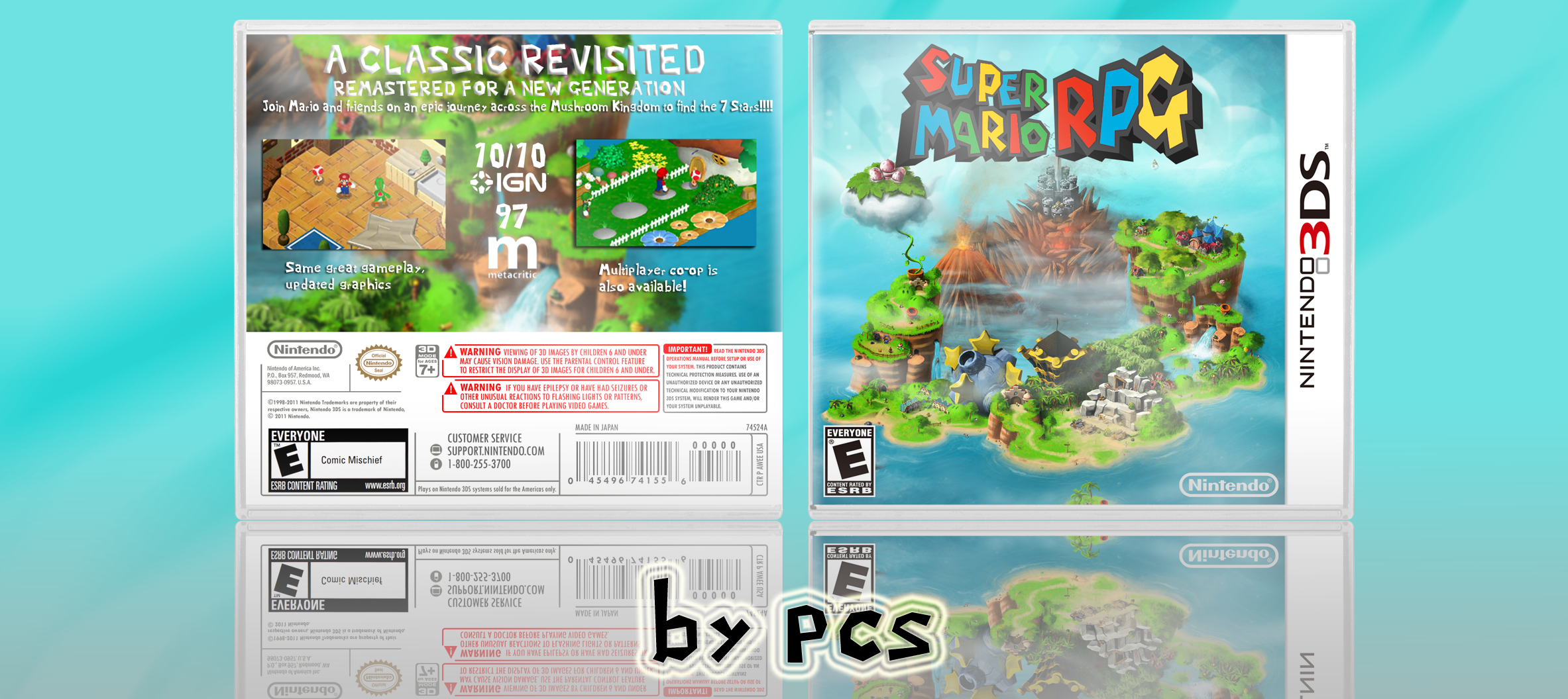 Super Mario RPG box cover