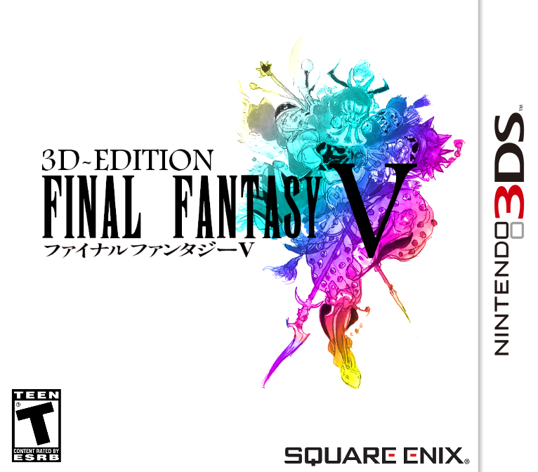 Final Fantasy V 3D Edition box cover
