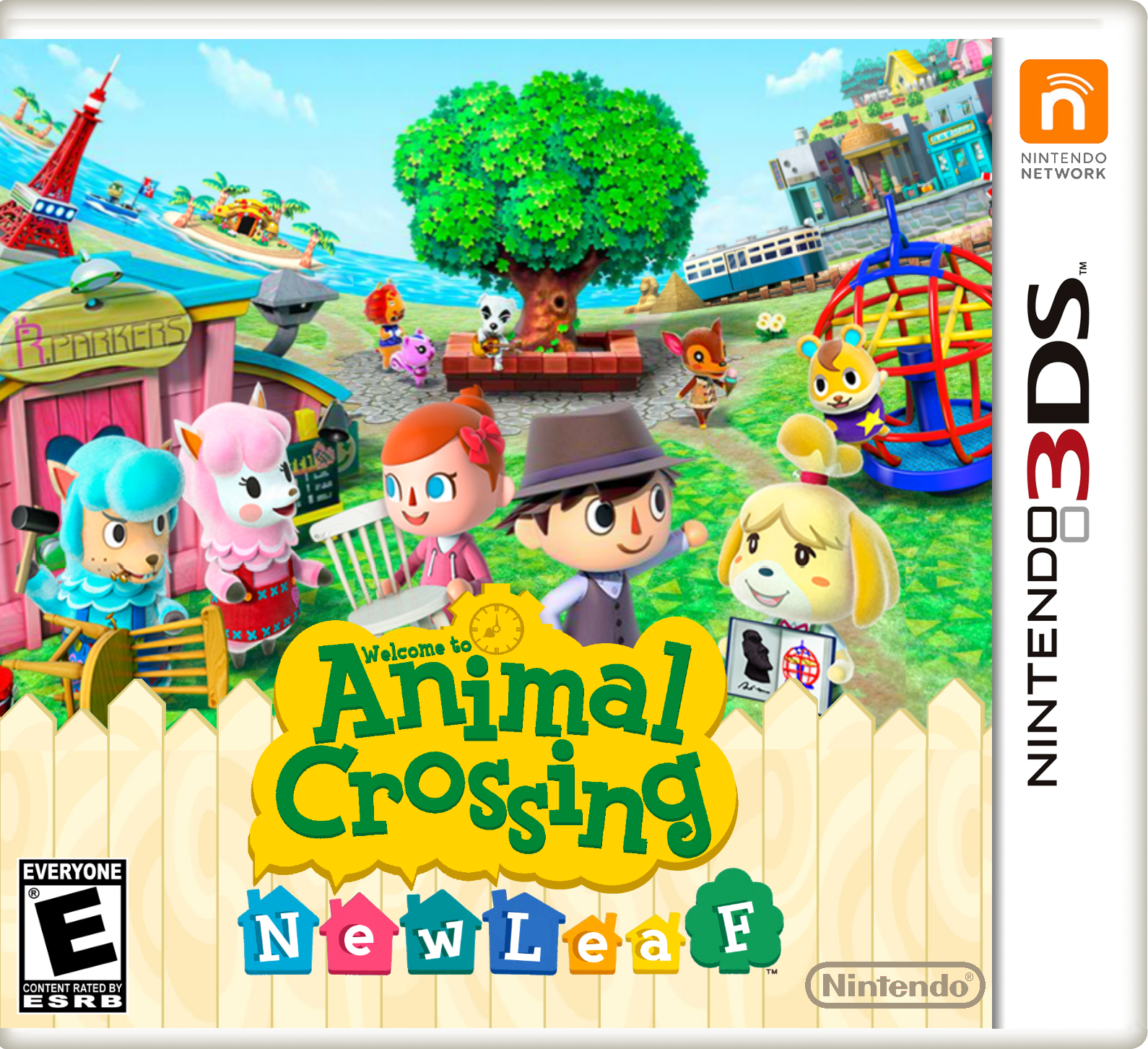 Animal Crossing: New Leaf box cover