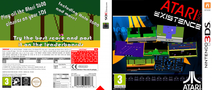 Atari 2600 Existence box cover