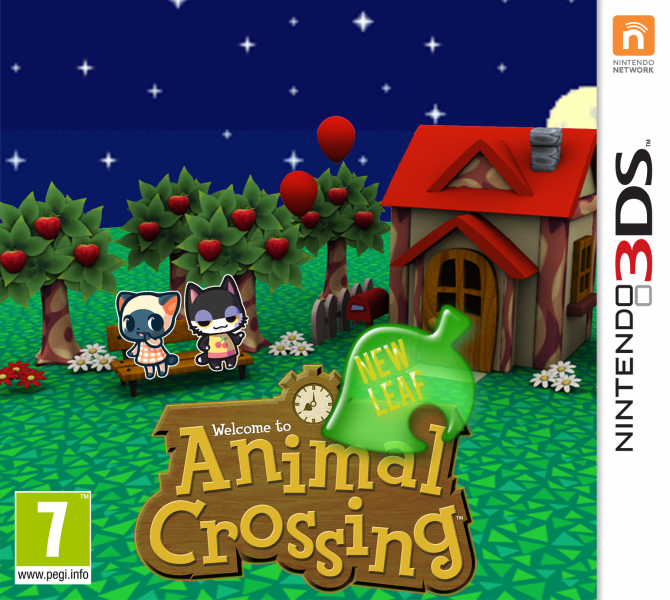 Animal Crossing: New Leaf box art cover