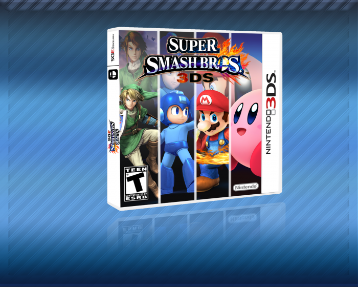 Super Smash Bros for Nintendo 3DS box art cover