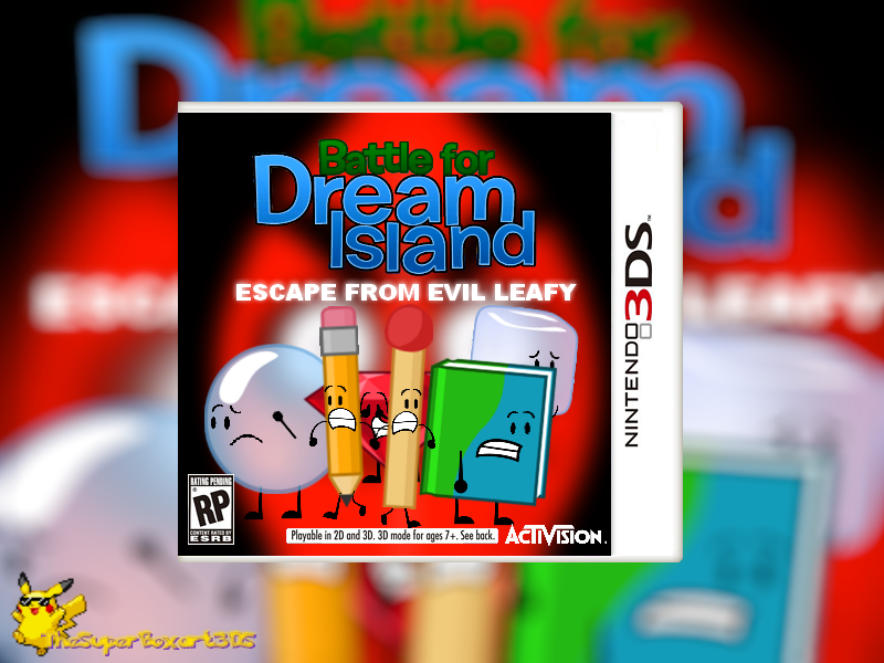 Battle for Dream Island: Escape from Evil Leafy box cover